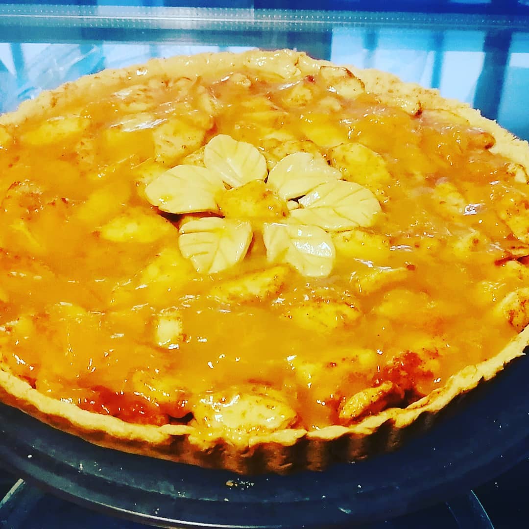 Kuchen de Manzana Tradicional